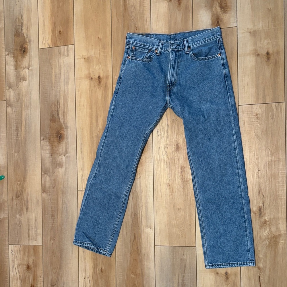 Levi's 505 Men's Straight Blue Jeans 32x30